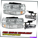 USwbhCg 1999N2006NSilverado Suburban TahoewbhCg+op[M+tHOv For 1999-2006 Silverado Suburban Tahoe Headlights +Bumper Signal+Fog Lights