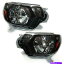 USإåɥ饤 ֥å2012-2015ȥ西ޥԥååץإåɥ饤ȥإåɥ12-15+ For Black 2012-2015 Toyota Tacoma Pickup Headlights Headlamps 12-15 Left+Right