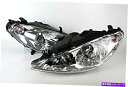 USヘッドライト ヘッドライトフロントランプ左+右フィットPeugeot 307 2001- Headlight Front Lamp LEFT+RIGHT Fits PEUGEOT 307 2001-