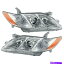 USヘッドライト 2007年から2009年のToyota CamryのHeadlightセット左右のハロゲン2PC Headlight Set For 2007-2009 Toyota Camry Left and Right Halogen 2Pc