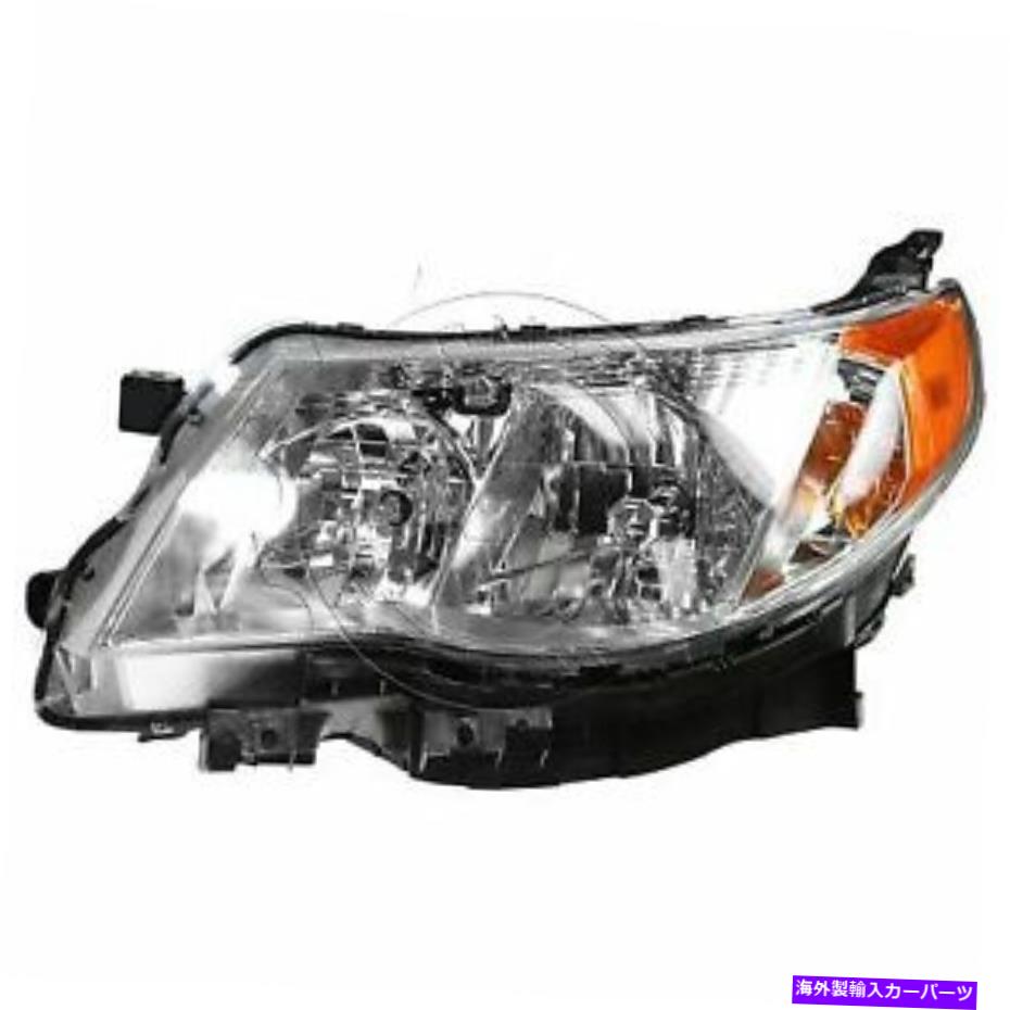 USヘッドライト 2009-2013 Subaru Forresterヘッドライトアセンブリ、ハロゲン左 2009-2013 Subaru Forrester Headlight Assembly, Halogen Left