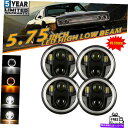 USヘッドライト Chevy GMCコルベットC1 C2 1964-82のための4倍80W 5.75 5-3 / 4