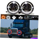 USヘッドライト FreightLiner CenturyクラスPRE 2005モデルLED車のヘッドライトこんにちはロービームランプ For Freightl...