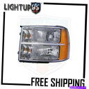 USヘッドライト ヘッドライトヘッドランプは07-13 GMC Sierraのみに残っています Headlights Headlamps Left Only for 07-13 GMC Sierra