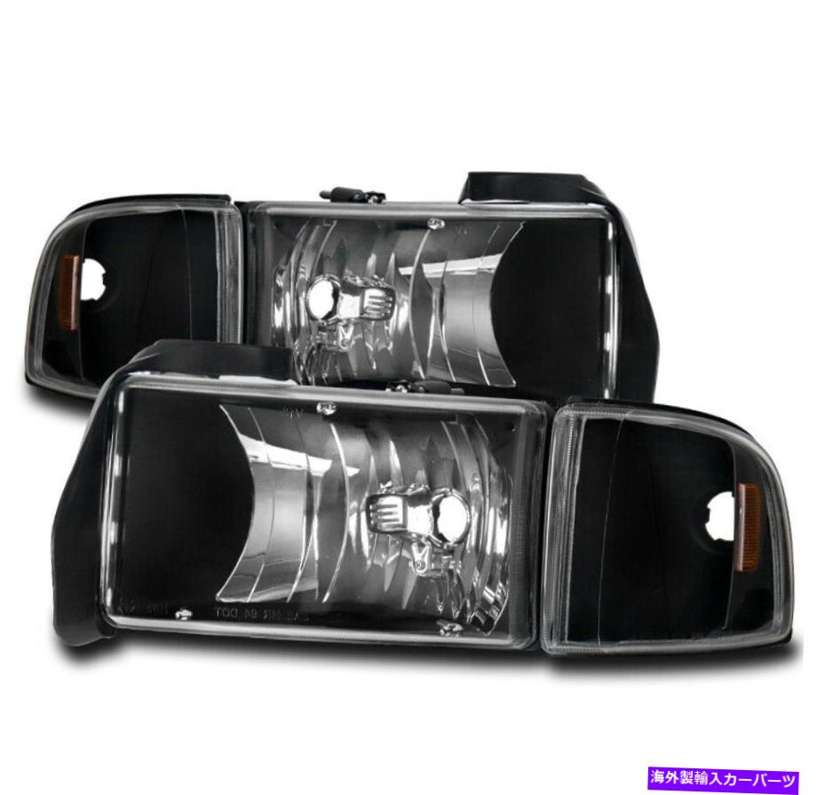 FOR 1994-2001 DODGE RAM 1500 2500 3500 BLACK HEADLIGHTS HEADLAMPS W/CORNER LAMPカテゴリUSヘッドライト状態新品メーカー車種発送詳細全国一律 送料無料（※北海道、沖縄、離島は省く）商品詳細輸入商品の為、英語表記となります。Condition: NewBrand: gadgetgeekgoInterchange Part Number: 55076748AD, 55076749ADManufacturer Part Number: Does not applyOther Part Number: CH2503101, CH2502101Placement on Vehicle: Left, Right, Front 条件：新品ブランド：ガドジーズゴーインターチェンジ部品番号：55076748AD、55076749AD製造者部品番号：適用しませんその他の部品番号：CH2503101、CH2502101車両への配置：左、右、前面《ご注文前にご確認ください》■海外輸入品の為、NC・NRでお願い致します。■取り付け説明書は基本的に付属しておりません。お取付に関しましては専門の業者様とご相談お願いいたします。■通常2〜4週間でのお届けを予定をしておりますが、天候、通関、国際事情により輸送便の遅延が発生する可能性や、仕入・輸送費高騰や通関診査追加等による価格のご相談の可能性もございますことご了承いただいております。■海外メーカーの注文状況次第では在庫切れの場合もございます。その場合は弊社都合にてキャンセルとなります。■配送遅延、商品違い等によってお客様に追加料金が発生した場合や取付け時に必要な加工費や追加部品等の、商品代金以外の弊社へのご請求には一切応じかねます。■弊社は海外パーツの輸入販売業のため、製品のお取り付けや加工についてのサポートは行っておりません。専門店様と解決をお願いしております。■大型商品に関しましては、配送会社の規定により個人宅への配送が困難な場合がございます。その場合は、会社や倉庫、最寄りの営業所での受け取りをお願いする場合がございます。■輸入消費税が追加課税される場合もございます。その場合はお客様側で輸入業者へ輸入消費税のお支払いのご負担をお願いする場合がございます。■商品説明文中に英語にて”保証”関する記載があっても適応はされませんのでご了承ください。■海外倉庫から到着した製品を、再度国内で検品を行い、日本郵便または佐川急便にて発送となります。■初期不良の場合は商品到着後7日以内にご連絡下さいませ。■輸入商品のためイメージ違いやご注文間違い当のお客様都合ご返品はお断りをさせていただいておりますが、弊社条件を満たしている場合はご購入金額の30％の手数料を頂いた場合に限りご返品をお受けできる場合もございます。(ご注文と同時に商品のお取り寄せが開始するため)（30％の内訳は、海外返送費用・関税・消費全負担分となります）■USパーツの輸入代行も行っておりますので、ショップに掲載されていない商品でもお探しする事が可能です。お気軽にお問い合わせ下さいませ。[輸入お取り寄せ品においてのご返品制度・保証制度等、弊社販売条件ページに詳細の記載がございますのでご覧くださいませ]&nbsp;