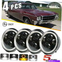 USヘッドライト Buick Special Sportwagonワイルドキャットのためのドット5.75 5-3 / 4ラウンドLEDヘッドライト4PC DOT...