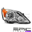 USヘッドライト 2007-2011ホンダCR-V - 右助手席側RHのハロゲンヘッドライト Halogen Headlight for 2007-2011 HONDA CR-V - Right Passenger Side RH