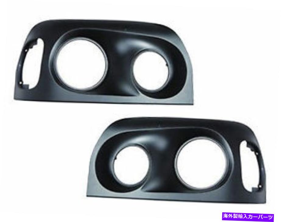 USヘッドライト FreightLiner Century 2009 2011 2011 2012 2012 2013 2013年のヘッドライトベゼルのフロントトリムペア FREIGHTLINER CENTURY 2009 2010 2011 2012 2013 HEADLIGHT BEZELS FRONT TRIM PAIR