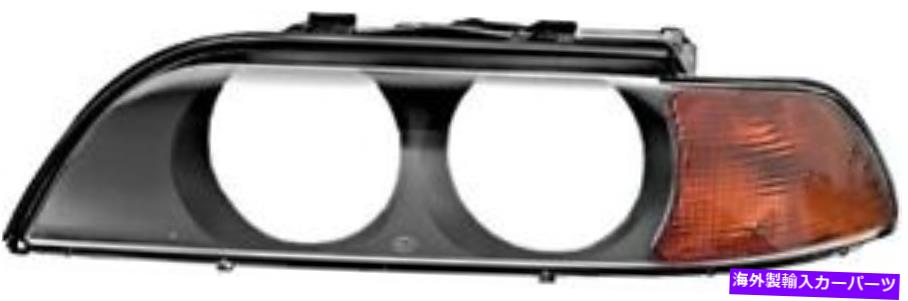 USヘッドライト HELLA BMW 5シリーズE39セダンツアー1995-2000ヘッドライトレンズ左 HELLA BMW 5 Series E39 Sedan Touring 1995-2000 Headlight Lens LEFT