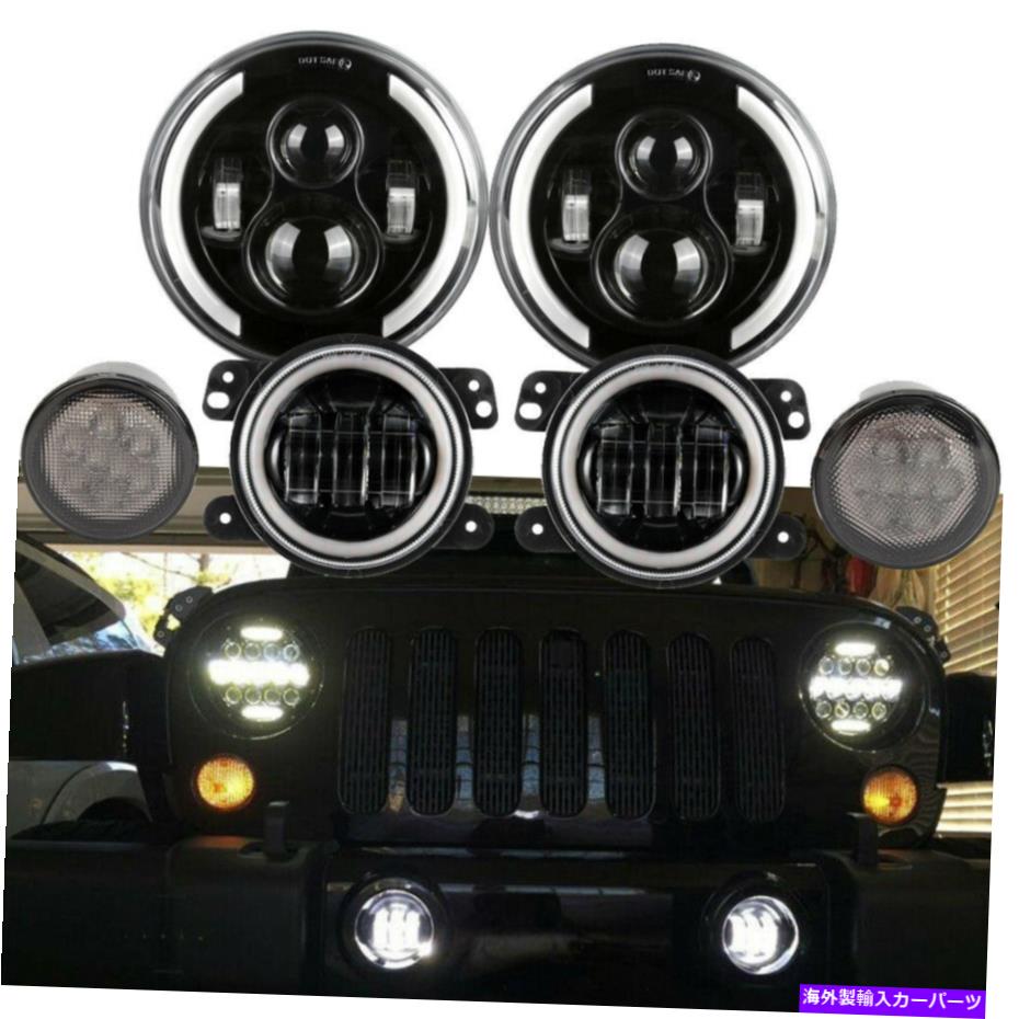 USヘッドライト JEEP wrangler JK 07-17 7 