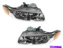 USヘッドライト 1996年 - 1999年のグランドキャラバンヴォイゲータウンカントリーバンペア Headlight for 1996 - 1999 Grand Caravan Voyager Town Country Van Pair