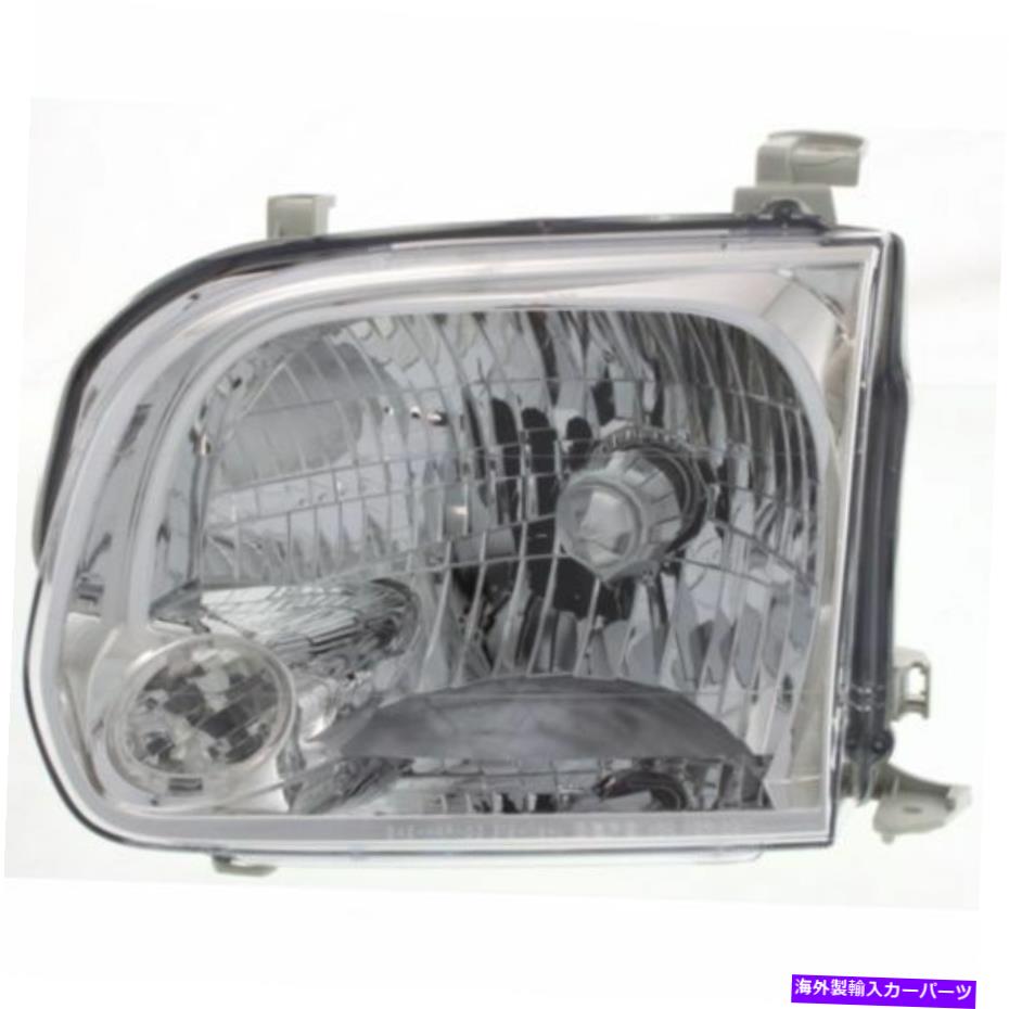 USヘッドライト Sequoia 05-07、運転者側のヘッドライト、クリアレンズの場合 For Sequoia 05-07, Driv..