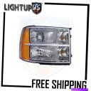 USヘッドライト ヘッドライトヘッドランプは07-13 GMC Sierraのためだけに正しいです Headlights Headlamps Right Only for 07-13 GMC Sierra