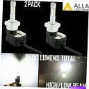 USヘッドライト アッラ照明D4S HDライトLED車HDライトS変換電球ランプキセノンホワイト Alla Lighting D4S hd-light LED ...