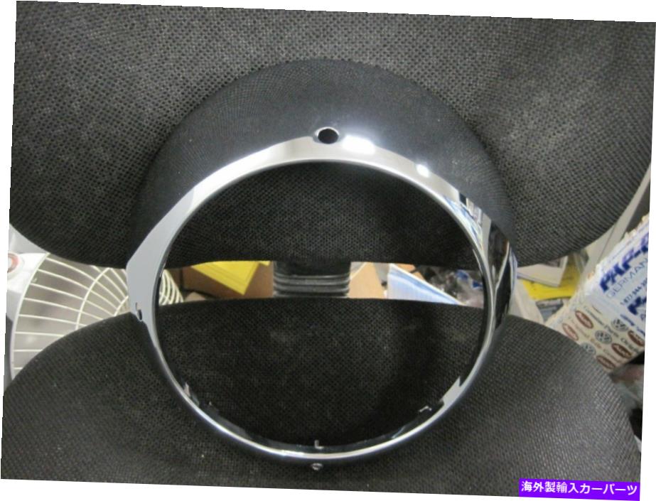 USヘッドライト New Hella Porsche 911 Chrome Headlight Rim 1969から1985年から912?912 NEW Hella Porsche 911 Chrome Headlight Rim most 911& 912 from 1969 thru 1985