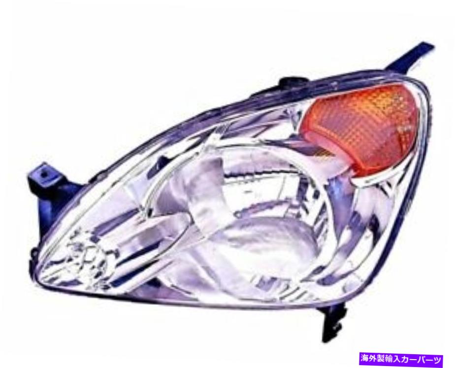 USヘッドライト ホンダCR-Vヘッドライト右イエロー2001-2003 HONDA CR-V HeadLight RIGHT Yellow 2001-2003