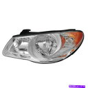 USヘッドライト ヘッドライトヘッドランプフロントヘッドライトランプ左の運転手側Elantra 4DR Headlight Headlamp Front Hea...