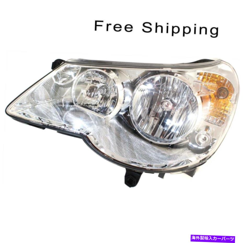 USإåɥ饤 ϥإåɥץ֥걿ž¦եå2009-2010饤顼֥CH2502223 Halogen Head Lamp Assembly Driver Side Fits 2009-2010 Chrysler Sebring CH2502223