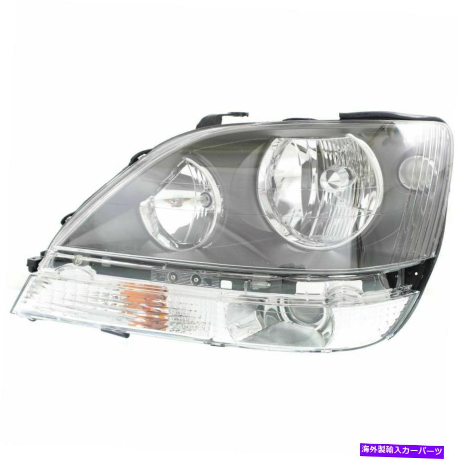 USヘッドライト 新しいハロゲンヘッドランプアセンブリドライバ側フィットLEXUS RX300 LX2502103 NEW HALOGEN HEADLAMP ASSEMBLY DRIVER SIDE FITS LEXUS RX300 LX2502103