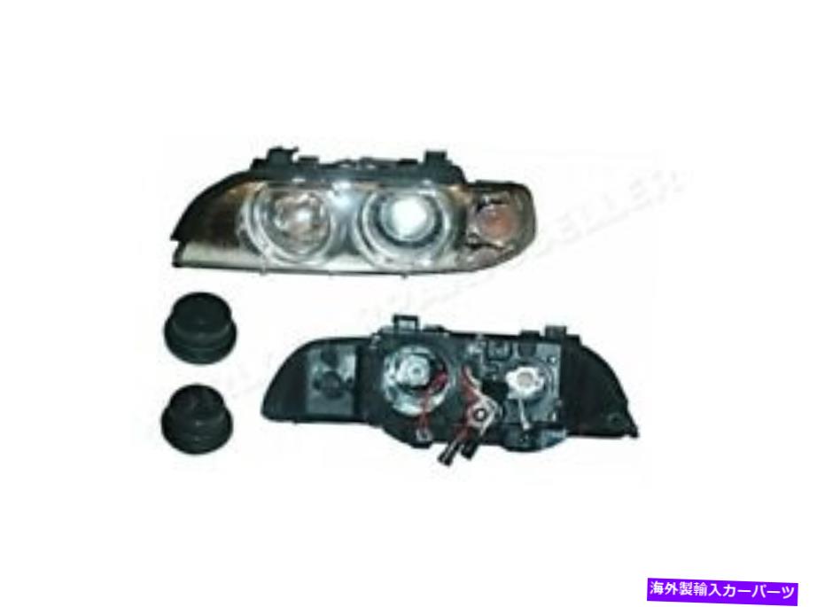 USヘッドライト BMW 5シリーズE39 2000 -2003のためのクロムヘッドライトフロントランプ63126900197 Chrome Headlight Front Lamp Left For BMW 5-Series E39 2000 -2003 63126900197