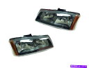 USwbhCg 2005N2007NChevy Silverado 1500 2500 3500 HDwbhCgyALH + RH For 2005-2007 Chevy Silverado 1500 2500 3500 HD Head Lights Pair LH+RH