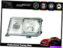 USヘッドライト 左ヘッドライトメルセデスクラスE W124 S124 1989-1993 Chrome. Left Headlight Mercedes Class E W124 S124 1989-1993 Chrome