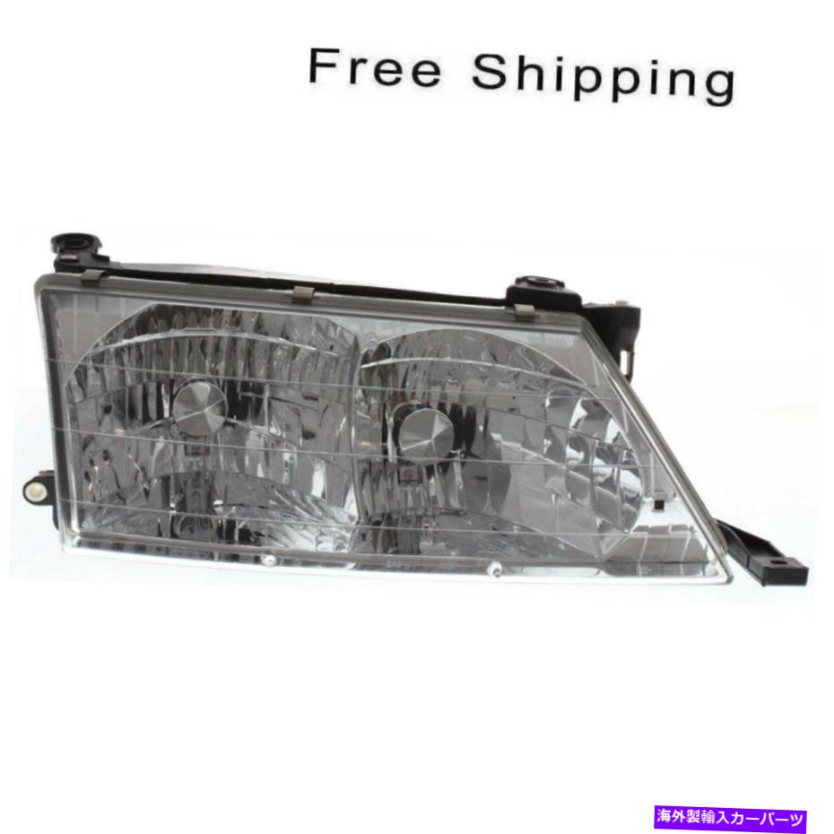 USヘッドライト ハロゲンヘッドランプアセンブリ旅客サイドフィットトヨタアバロン1998-1999 TO2503126 Halogen Head Lamp Assembly Passenger Side Fits Toyota Avalon 1998-1999 TO2503126