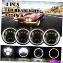 USヘッドライト GMC用4X 5.75「5-3 / 4」LEDヘッドライトDRL用C25 / C2500 C25 / C2500 C35 / C3500ピック...
