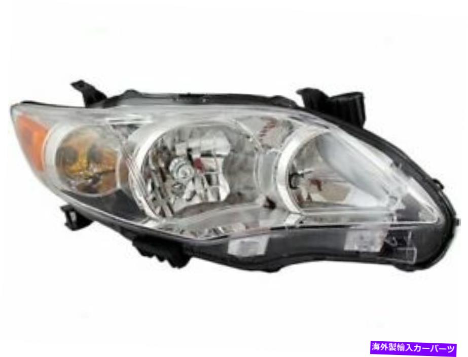 USヘッドライト 2011-2012トヨタカローラW753ZXの右ヘッドライトアセンブリ Right Headlight Assembly For 2011-2012 Toyota Corolla W753ZX(2)