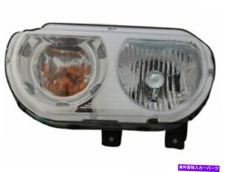 USヘッドライト 2008-2014 Dodge Challengenter 2013 2009年2009年3月2009年3月2009年3月 Left Headlight Assembly For 2008-2014 Dodge Challenger 2013 2009 2010 Y951DB