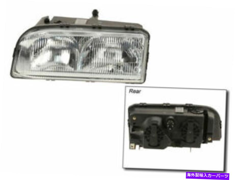 USヘッドライト 1994年 - 1997年のvolvo 850 1996 1996 1995 P433GP基本ハロゲン Left Headlight Assembly For 1994-1997 Volvo 850 1996 1995 P433GP Basic Halogen