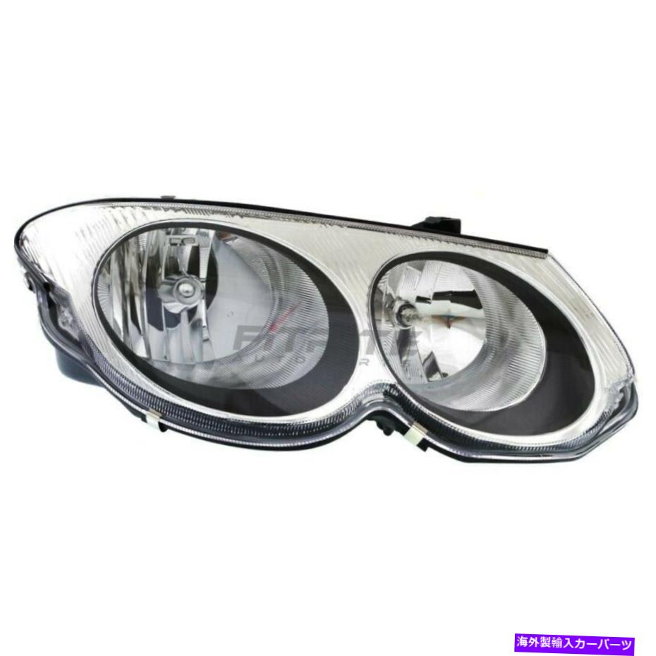 USヘッドライト 新しい右ハロゲンヘッドランプアセンブリはChrysler 300m 1999-2004 CH2503126にフィット NEW RIGHT HALOGEN HEAD LAMP ASSEMBLY FITS CHRYSLER 300M 1999-2004 CH2503126(2)