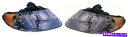 USヘッドライト サイド/ペアフィット2001 - 2007 Dodge Grand Caravanフロントヘッドライトアセンブリ SIDE/PAIR fits...