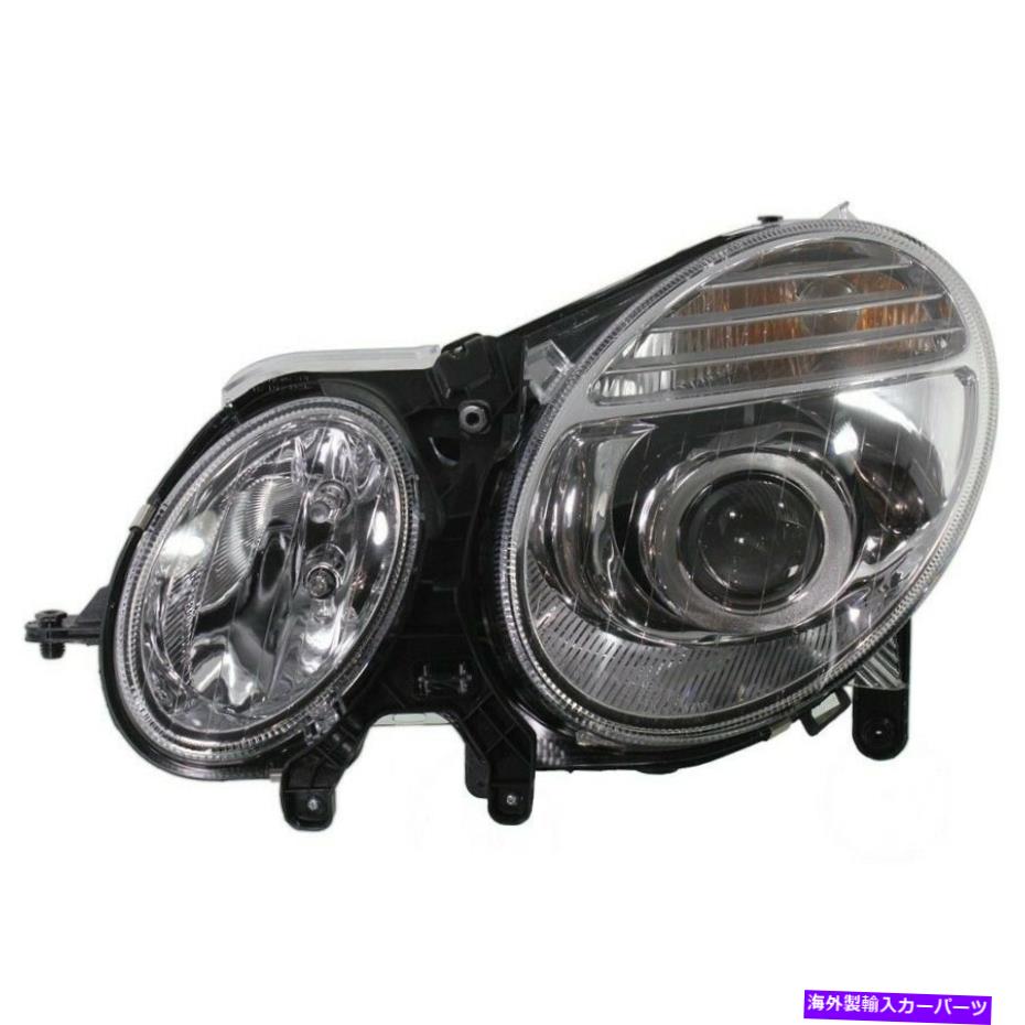 USヘッドライト 2007年から2009年のヘッドライトBenz E350 E550ドライバ側W /電球 Headlight For 2007-2009 Mercedes Benz E350 E550 Driver Side w/ bulb