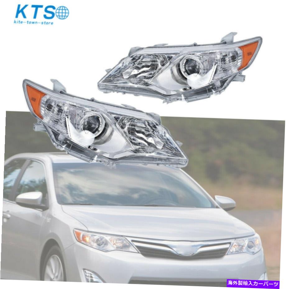 USヘッドライト Headlights 2012-2014トヨタカムリプロジェクターヘッドランプ左+右 Headlights Assembly for 2012-2014 Toyota Camry Projector Headlamps Left+Right