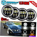 USヘッドライト 4×5.75 "LEDヘッドライトアンバー角の目H5006密封ビームエンジェルアイリングランプ 4x 5.75" LED Headlight Amber Angle Eyes H5006 Sealed Beam Angel Eye Ring Lamp