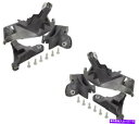 USヘッドライト 本物のヘッドライトマウントブラケット修理キットペアメルセデスEクラスW211 03- Genuine Headlight Mounting Brackets Repair Kits Pair Mercedes E Class W211 03-