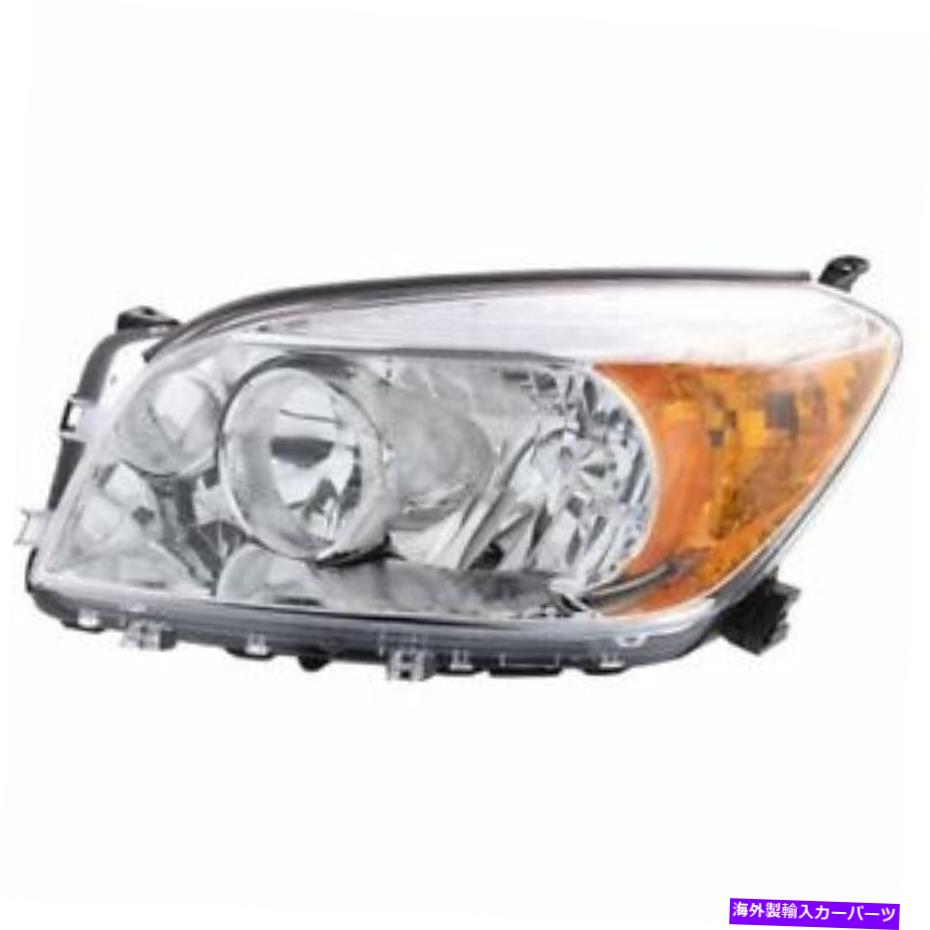 USヘッドライト RAV4 06、CAPAドライバ側ヘッドライト、クリアレンズ。クロームインテリア For RAV4 06..