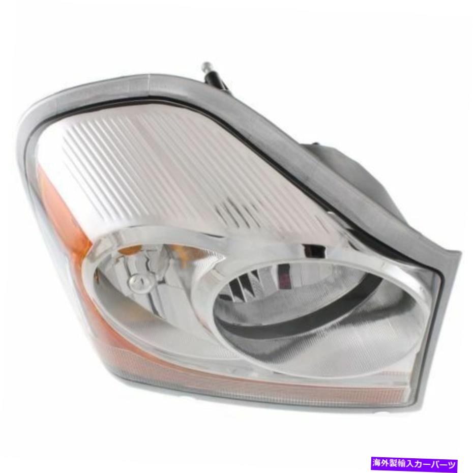USヘッドライト Durango 06、助手席側ヘッドライト、クリアレンズ。クロームインテリア For Durango 06..