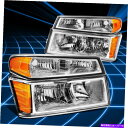 USヘッドライト 04-12のためのColorado Canyon Isuzu 4PCS Chrome Amberシグナルコーナーヘッドライトランプ For 04-12 Colorado Canyon Isuzu 4Pcs Chrome Amber Signal Corner Headlight Lamps