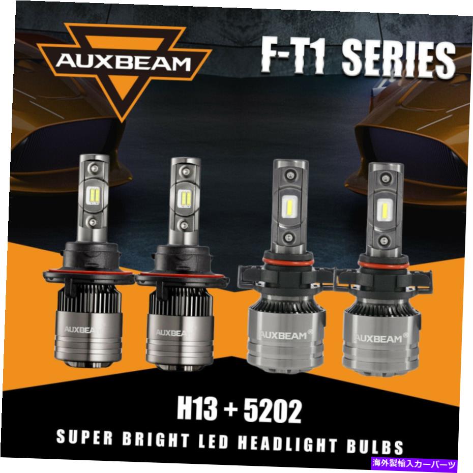 USإåɥ饤 Auxbeam T1H13 5202 LEDإåɥ饤ȥեŵGMC Yukon XL 1500 2007-2014 AUXBEAM T1 Combo H13 5202 LED Headlight Fog Bulb for GMC Yukon XL 1500 2007-2014