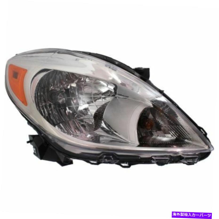 USإåɥ饤 ΤοCapaΥإåɥ饤ȡʽ¦˵չ񤫤2014ǯޤ New CAPA Headlight (Passenger Side) for Nissan Versa NI2503207C 2012 to 2014