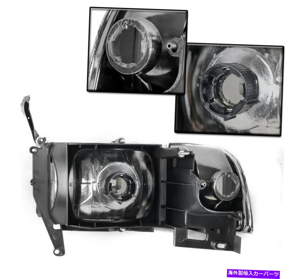USヘッドライト 1994-2001 Dodge Ram 1500 2500 3500 Chromeヘッドライトヘッドランプ+バンパーLED DRL FOR 1994-2001 DODGE RAM 1500 2500 3500 CHROME HEADLIGHT HEADLAMP +BUMPER LED DRL
