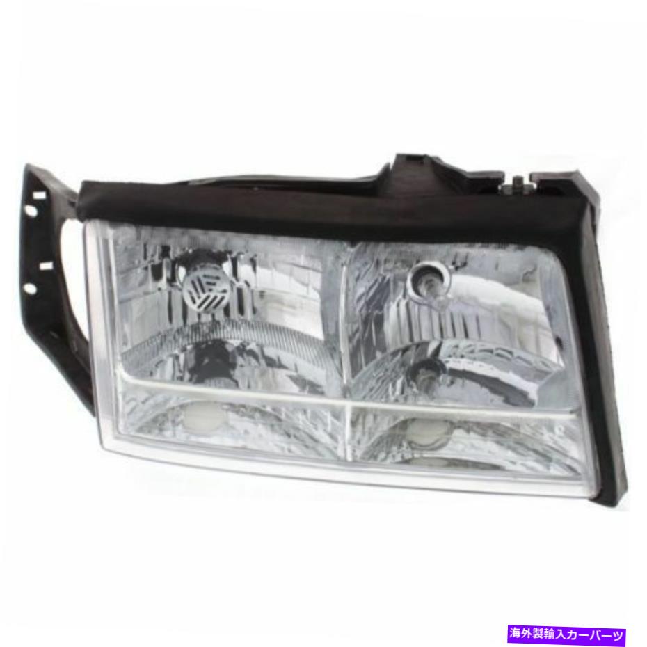 USヘッドライト Deville 97-99、助手席側ヘッドライト、クリアレンズ For DeVille 97-99, Passenger Side Headlight, Clear Lens