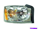 USヘッドライト 2006-2007のDodge Dakota旅客サイドヘッドライトヘッドランプRH(W / Oブラック) For 2006-2007 Dodge Dakota Passenger Side Headlight Head Lamp RH (W/O Black)
