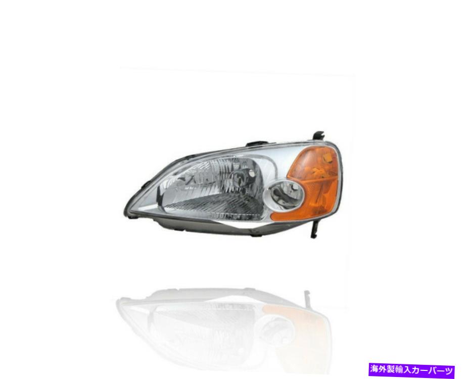 USヘッドライト Headlight Depo for 01-03 Honda Civic Sedan / 03hibrid Left Driver Capa 33151S5AA01 Headlight DEPO For 01-03 Honda Civic Sedan/03Hybrid Left Driver CAPA 33151S5AA01