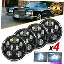 USヘッドライト DOT 4PC 5.75 5-3 / 4インチラウンドLEDヘッドライトCaprice 1966-76 DOT 4pc 5.75 5-3/4i...