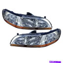 USヘッドライト ヘッドライト左右ペア高品質カーパは2001-2002ホンダアコードフィット Headlights Left And Right Pair High Quality CAPA Fits 2001-2002 Honda Accord