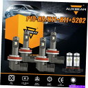 USヘッドライト Auxbeam H9 H11 5202/2504 Dodge Grand Caravan 2011-2019用のヘッドライトフォグキット AU...