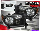 USヘッドライト 07-13 Tundra Sequoiaの高級直接交換ヘッドライトランプ左+右 For 07-13 Tundra Sequoia Luxury Direct Replacement Headlights Lamps Left + Right